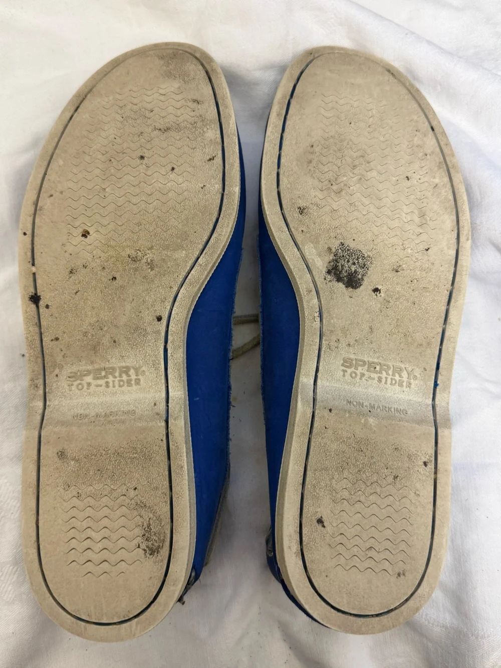 Sperry A/O 2-Eye Royal Blue Leather Boat Shoes Men’s 11⁠